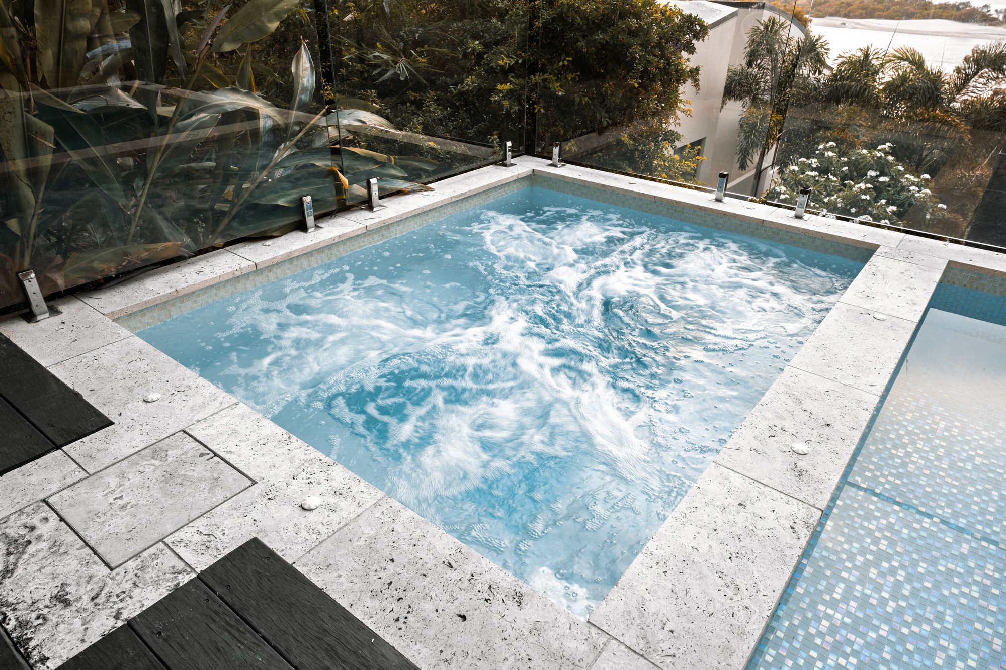 Spa bubbling